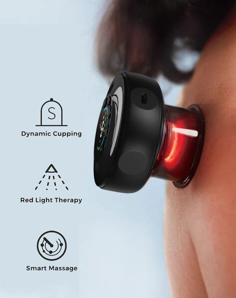 Cupping Device | Remote Electric Red Light