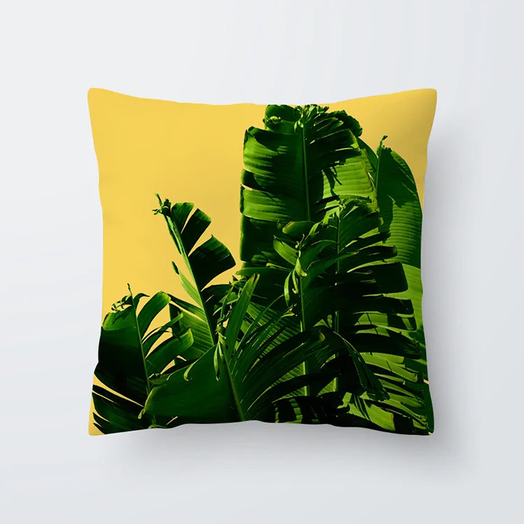 Throw Cushion Cover | Yellow ( 24 designs )