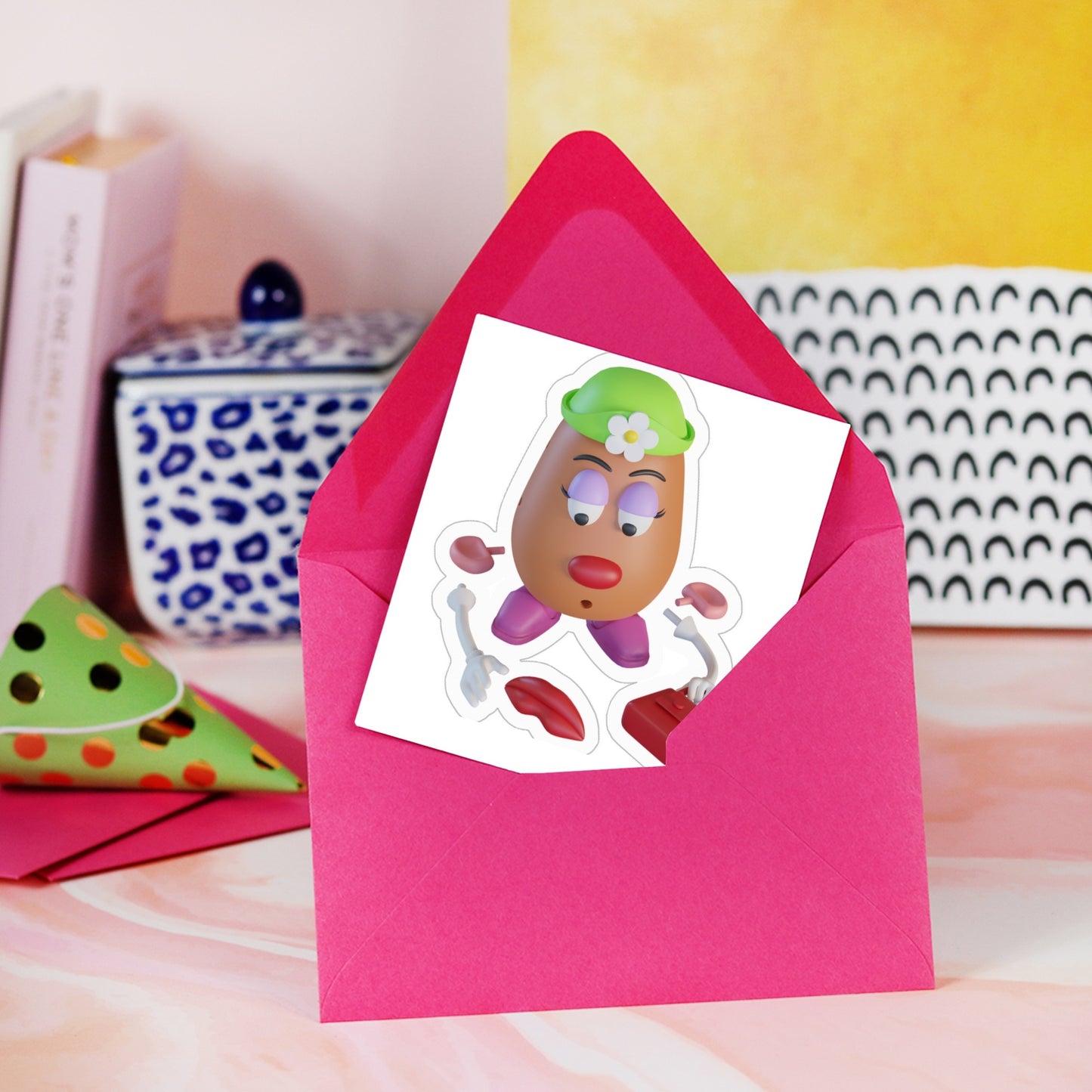 Mrs Potato Head Sticker