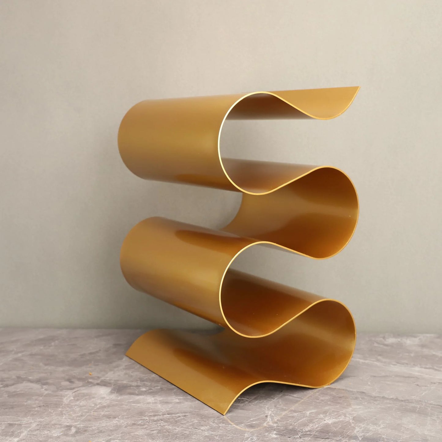 Minimalist S-Shaped Wine Rack